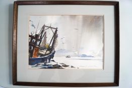 Brian C Lancaster (Bristol Savages), 'The Scottish Scene', watercolour, signed lower right,