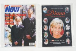 Princess Diana, Foreign and UK magazines reporting her death and funeral, Radio Times, OK, Now,