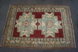 A 20th century Turkish rug,