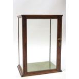 An early 20th century shop display cabinet,