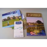 Golf Open, hardback, signed LE book by Michael Hobbs, 2000 Media Guide,