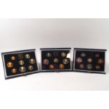 A collection of proof coin sets and other Royal Mint coins, mainly 1980s and 1990s,