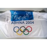 Olympics - Athens 2004, Promotional Flag, 52" x 36", Sydney 2000, related posters,