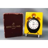 A boxed Breitling sprint stop watch,
