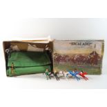 A vintage boxed Escalado horse racing game.