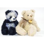 Two Charlie Bears, 'Nora', 37cm high and 'Tiffy', 35cm high,