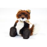 A Charlie Bear fox, 'Gum Boots', 40cm high, with tags,