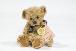 A Charlie Bear, 'Richard', 27cm high, with tags, limited edition 233 of 250,