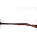 A Calderwood 9 gauge 36" barrelled percussion shotgun,