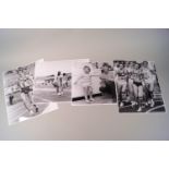 Athletics - 8 x 10" and smaller, Press photographs, mainly 1980's, each annotated,