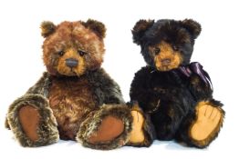 Two Charlie Bears, 'Chester', 46cm high, and 'Tristan', 45cm high,
