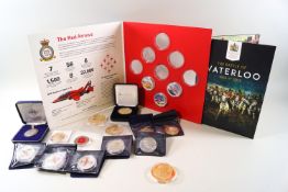 Proof coins including Red Arrows Diamond 9 (incomplete),
