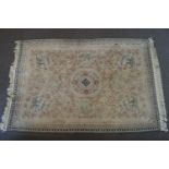 A modern Chinese wool rug,