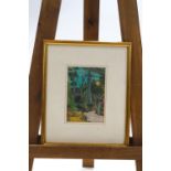 Murison, Tropical landscape, watercolour, signed lower left,