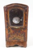 An early 20th century pocket watch holder in the form of a sedan chair,