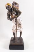 Paul Ludwig Kowlaczewski (1865-1910), bronze figure of a Middle Eastern beggar man,