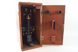 An early 20th century microscope by Beck, London,