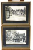 Adrian Wynne Morgan, Street scenes, watercolour, a pair, signed and dated '79 lower right,