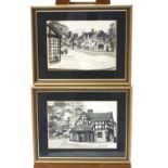 Adrian Wynne Morgan, Street scenes, watercolour, a pair, signed and dated '79 lower right,