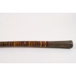 A 19th century Gentleman's sectional horn walking stick,