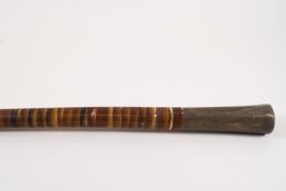 A 19th century Gentleman's sectional horn walking stick,