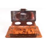 A copper Arts and Crafts inkwell,