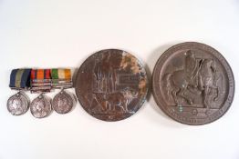 A group of three medals : Cape of Good Hope with Basutoland to PTE A PRITCHARD,