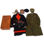 A WWII uniform, belonging to Lieutenant Colonel J H 'Jack' Ellicock OBE,