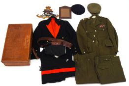 A WWII uniform, belonging to Lieutenant Colonel J H 'Jack' Ellicock OBE,