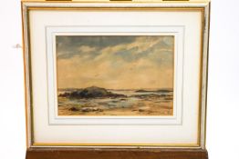 Adrian Hill, landscape, watercolour, signed lower right.