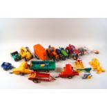A collection of Britain's plastic farm machinery,