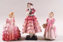 Three Royal Doulton figures,