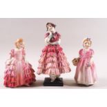 Three Royal Doulton figures,