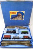 A Hornby Dublo EDG17 tank goods train set with a black 69567 locomotive,