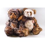 Two Charlie bears, 'Marmalade', 44cm high and 'Ellis', 44cm high,