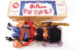 A Pelham Puppet 'Hank' ,1953, with original instructions and box,