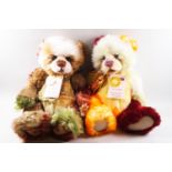 Two Charlie bears, 'Ice Lolly', 44cm high, number 1308 of 4000 and 'Toffee Apple' 44cm high,