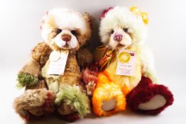 Two Charlie bears, 'Ice Lolly', 44cm high, number 1308 of 4000 and 'Toffee Apple' 44cm high,