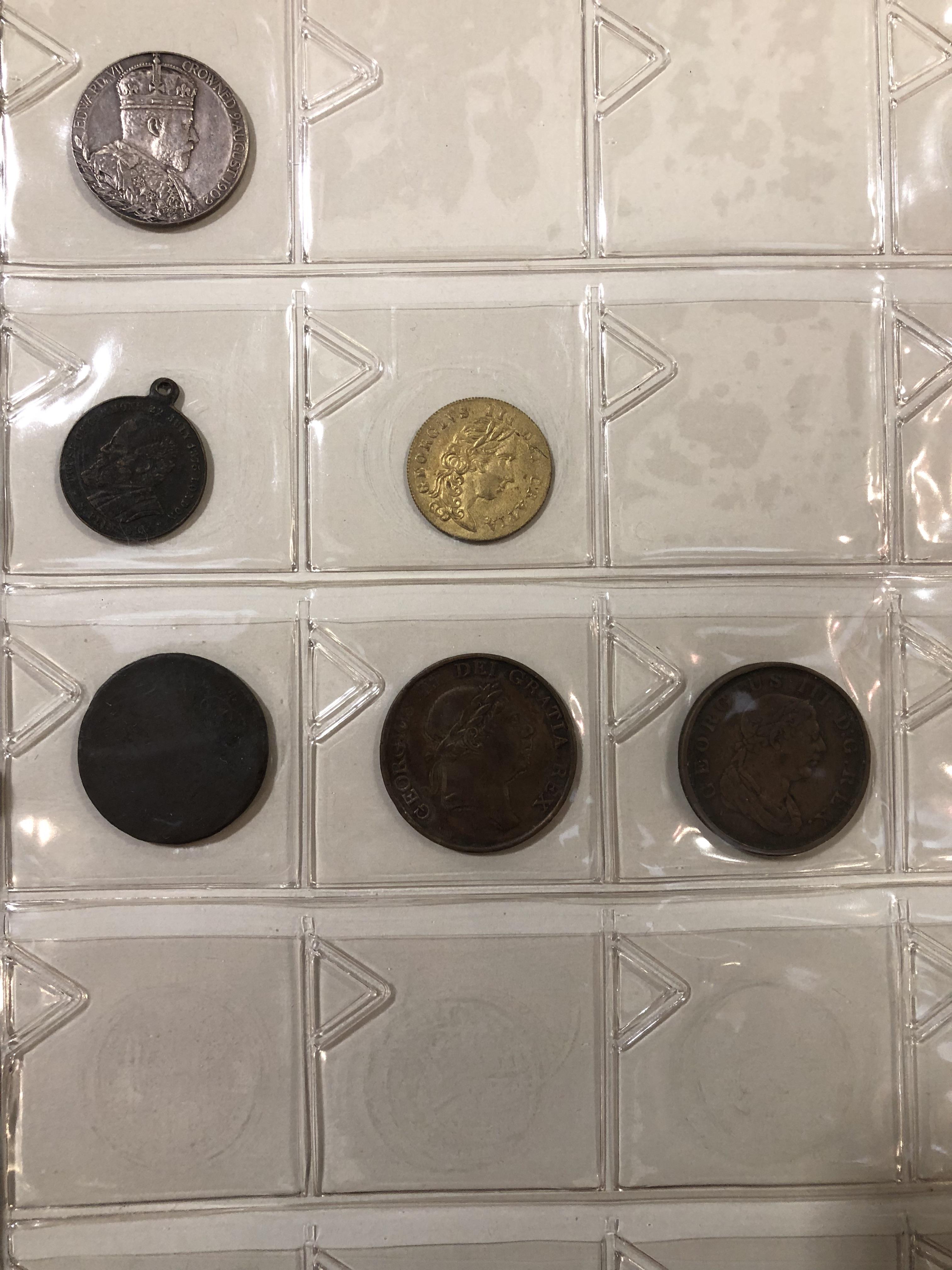 Two albums of coins and two associated boxes of similar - Image 29 of 30