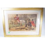 John Leech, A Friendly Mount, Lithograph, published by Thomas Agnew & Sons