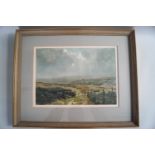 Joseph Pighills (1902 - 1984), Bronte Valley, watercolour, signed lower right,
