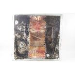 A Svetlana studio glass rectangular charger, signed and dated '05',