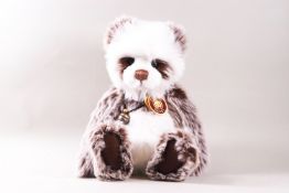 A Charlie bear, 'Jed', 42cm high, with tags, designed by Isabelle Lee, 46cm high,