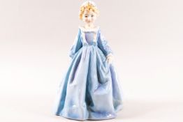 A Royal Worcester figure modelled by F C Doughty, Grandmothers dress, and printed marks,