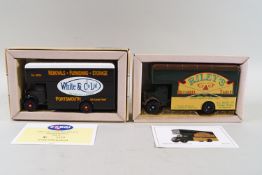 A collection of eight Corgi Removal pantechnicons