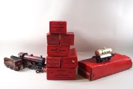 Eleven pieces of mainly boxed Hornby 0 Gauge railwayana,