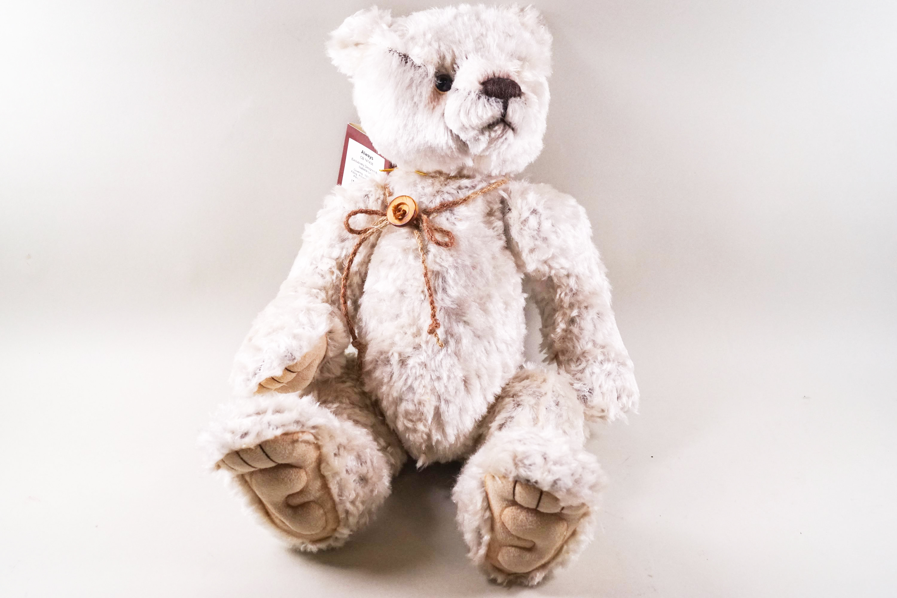 A Charlie bear, 'Always', designed by Isabelle Lee, 46cm high,