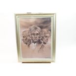Adrian Parkiss, Admiral Lord Nelson, lithograph,