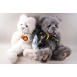 Two Charlie bears, 'Star', 44cm high and 'Snowflake', 44cm high, both with tags,