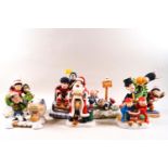 Seven boxed Robert Harrop Limited Edition Beano Dandy figures, 'Days of Christmas' BCDS 05, 05.....
